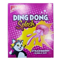 Hilal Ding Dong Stw Splash Bubble Gum 24pcs